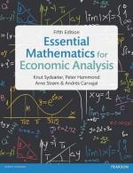 Knut Sydsaeter: Essential Mathematics fo Knut Sydsaeter: Essential Mathematics fo