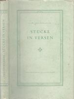 Lion Feuchtwanger: Stücke in Versen. Vas