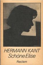 Hermann Kant: Schöne Elise : Geschichten