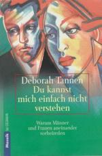 Deborah Tannen: Du kannst mich einfach n