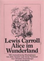Lewis Carroll: Alice im Wunderland. Mit 