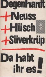 Da habt ihr es! : Stücke u. Lieder f. e.