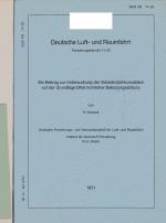 Forschungsbericht 71-23. Ein Beitrag zur Untersuchung der Schadensakkumulation auf der Grundlage biharmonischer Belastungsabläufe.