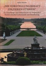 "Die Vorstellungskraft spazieren führen" : zur Entstehungs- und Frühgeschichte der französischen Kantate zwischen Kulturtransfer und Neuerfindung. Studien und Materialien zur Musikwissenschaft ; Band 122