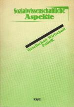 Sozialwissenschaftliche Aspekte; Teil: [ Sozialwissenschaftliche Aspekte; Teil: [