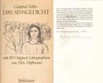 Gottfried Keller: Das Sinngedicht. [Die 