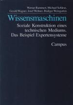 Rammert, Werner (Mitwirkender): Wissensm Rammert, Werner (Mitwirkender): Wissensm