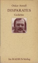 Ansull, Oskar (Verfasser): Disparates : 
