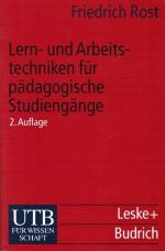 Rost, Friedrich (Verfasser): Lern- und A Rost, Friedrich (Verfasser): Lern- und A