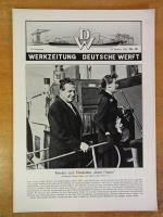 Werkzeitung Deutsche Werft - DW. Heft 10, 1952