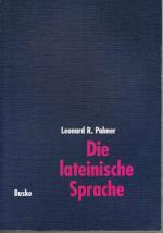 Palmer, Leonard R.: Die lateinische Spra