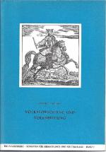 Volksforschung und Volksbildung: Abhandlungen, Reden, Berichte