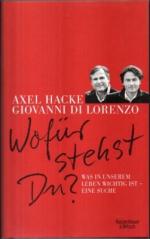 Hacke, Axel und Giovanni Di Lorenzo: Wof Hacke, Axel und Giovanni Di Lorenzo: Wof