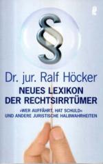 Ralf Höcker: Neues Lexikon der Rechtsirr