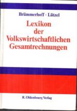 Lexikon der volkswirtschaftlichen Gesamtrechnungen.