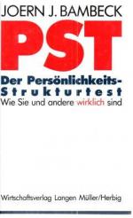 Bambeck, Joern J.: PST. Der Persönlichke Bambeck, Joern J.: PST. Der Persönlichke