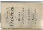 Kalender - Schiller, Friedrich: Historis