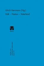 Volk ? Nation ? Vaterland (Studien zum 18. Jahrhundert, Band 18) - q21 - 0056 690g