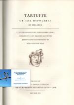 Moliere: Tartuffe or The Hypocrite. Vers