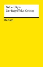 Ryle, Gilbert und Kurt Baier: Der Begrif Ryle, Gilbert und Kurt Baier: Der Begrif