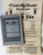 Max Schillings: Mona Lisa. Oper in zwei Max Schillings: Mona Lisa. Oper in zwei