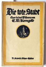 Korngold, Erich Wolfgang: Die tote Stadt Korngold, Erich Wolfgang: Die tote Stadt