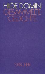 Hilde Domin: Gesammelte Gedichte.