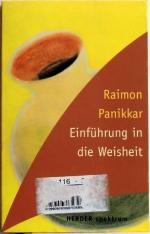 Raimundo Panikkar: Einführung in die Wei