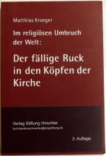 Matthias Kroeger: Im religiösen Umbruch 