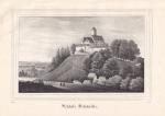 LICHTENTANNE. Ansicht der Burg Schönfels