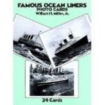 Famous Ocean Liners Photo Postcards (Card Books)