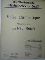 Valse chromatique Akkordeon-Solo von Paul Reich