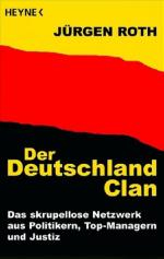 Jürgen Roth, Jürgen: Der Deutschland-Cla