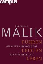 Fredmund Malik, Fredmund: Führen, Leiste