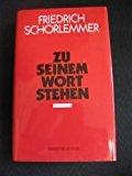 Zu seinem Wort stehen