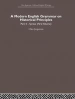 A Modern English Grammar on Historical Principles