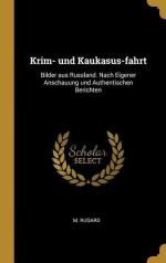 Krim- und Kaukasus-fahrt