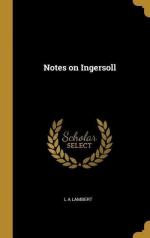 L. A. Lambert: Notes on Ingersoll