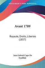 Avant 1789