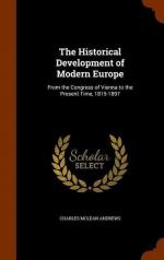 Charles Mclean Andrews: The Historical D
