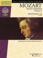 Mozart Piano Sonatas, Volume 2 - Schirmer Performance Editions with Recorded Performances