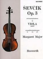 Otakar Sevcik: Sevcik for Viola, Opus 3: