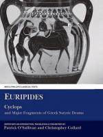 EURIPIDES CYCLOPS