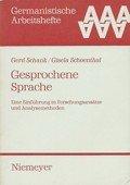 Schank, Gerd, Schoenthal, Gisela: Gespro