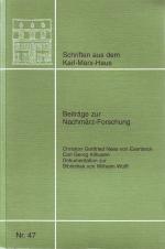 Beiträge zur Nachmärz-Forschungen (Schriften aus dem Karl-Marx-Haus Trier, Nr. 47)