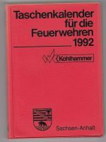 Taschenkalender für die Feuerwehren 1992 Sachsen-Anhalt