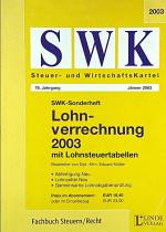 Lohnverrechnung 2003 (f. Österreich)