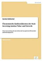 Carsten Rothermel: Ökonomische Einflussf Carsten Rothermel: Ökonomische Einflussf