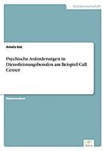 Amela Isic: Psychische Anforderungen in Amela Isic: Psychische Anforderungen in