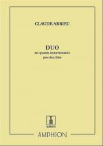 Duo En Quatre Mouvements, Pour Deux Flutes